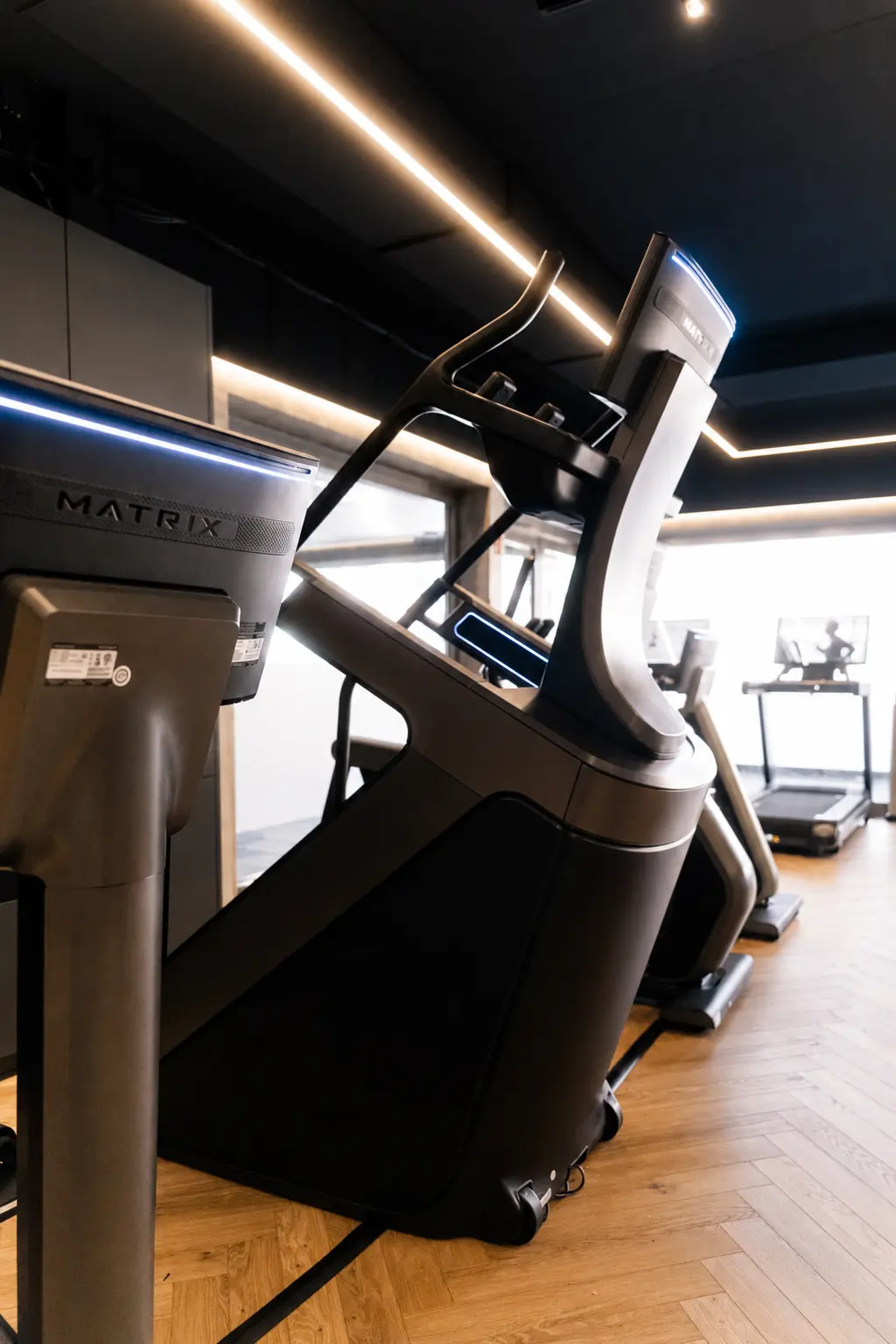 Cardio equipment inside the NIVO Club